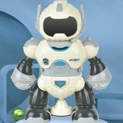 Enbaoxin Musikalische Tanzende Roboter Elektrische Purzelnde Roboter Intelligente Elektronische Spielzeuge Ferngesteuerter Spielzeugroboter -Siku-Shop 30746219 04
