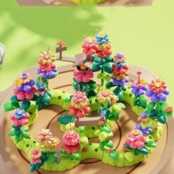 Enbaoxin Große Partikel Baustein Spielzeug Vielfältiges Blumenmodell Kinderspielzeug -Siku-Shop 30987519 04