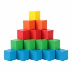 SHAOKE Small Cube Puzzle Lernspielzeug Für Kinder Viereckige Blöcke Aus Holz Für Den Matheunterricht Bausteine -Siku-Shop 31135515 04