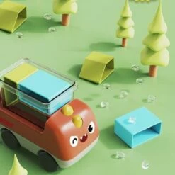 Debuy GmbH Spielzeugautoblöcke Frühes Lernen Bauklotzspielzeug -Siku-Shop 31390210 04