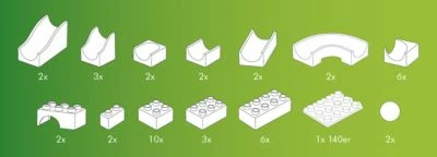 Hubelino - Baukasten Mini, 45-tlg. 5 Hubelino - Baukasten Mini, 45-tlg. – Bild 3
