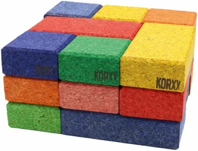 KORXX Korkbausteine Cuboid Mix Color, 19 Stk. 3 KORXX Korkbausteine Cuboid Mix Color, 19 Stk.