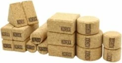 KORXX Korkbausteine Form M, 60 Stk. In Filzbox