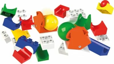 Hubelino Hubbelino - Kugelbahn Weiche Ergänzung, 43-tlg. 4 Hubelino Hubbelino - Kugelbahn Weiche Ergänzung, 43-tlg. – Bild 2